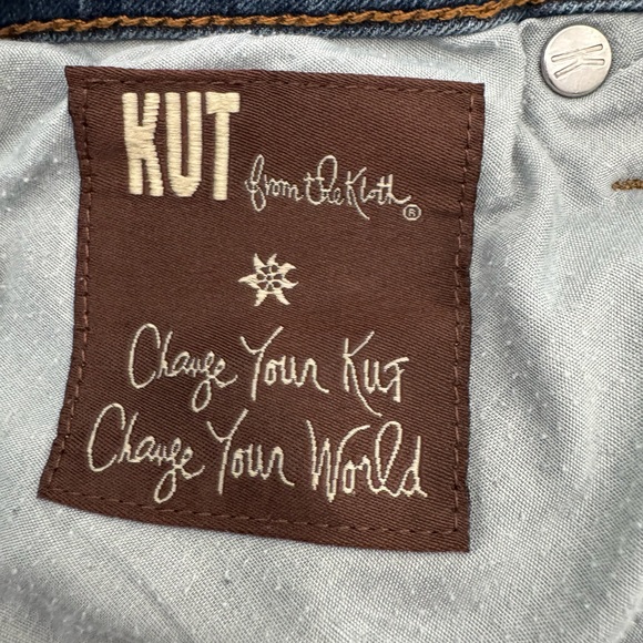 Kut From The Kloth Katy Boyfriend Medium Wash Jeans 11” Rise 29” Inseam size 14W - Picture 13 of 15